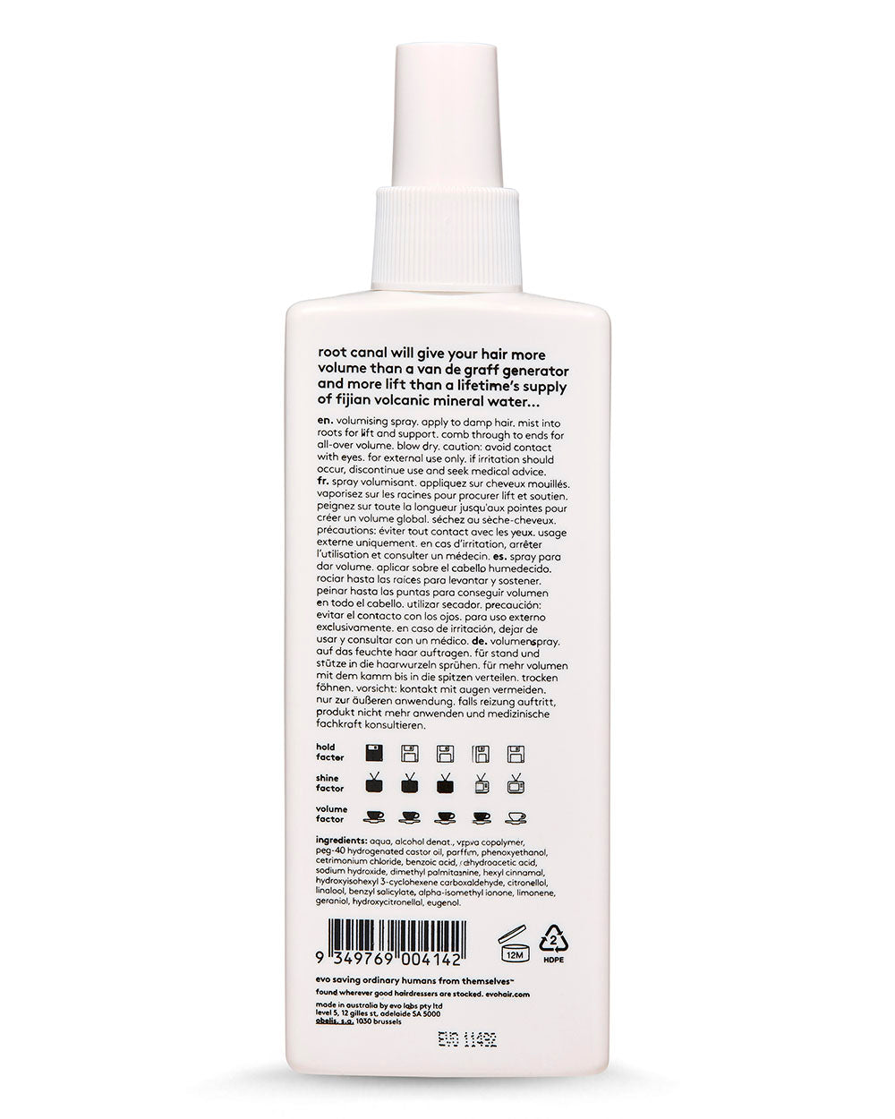 evo Root Canal Volumising Spray 200ml