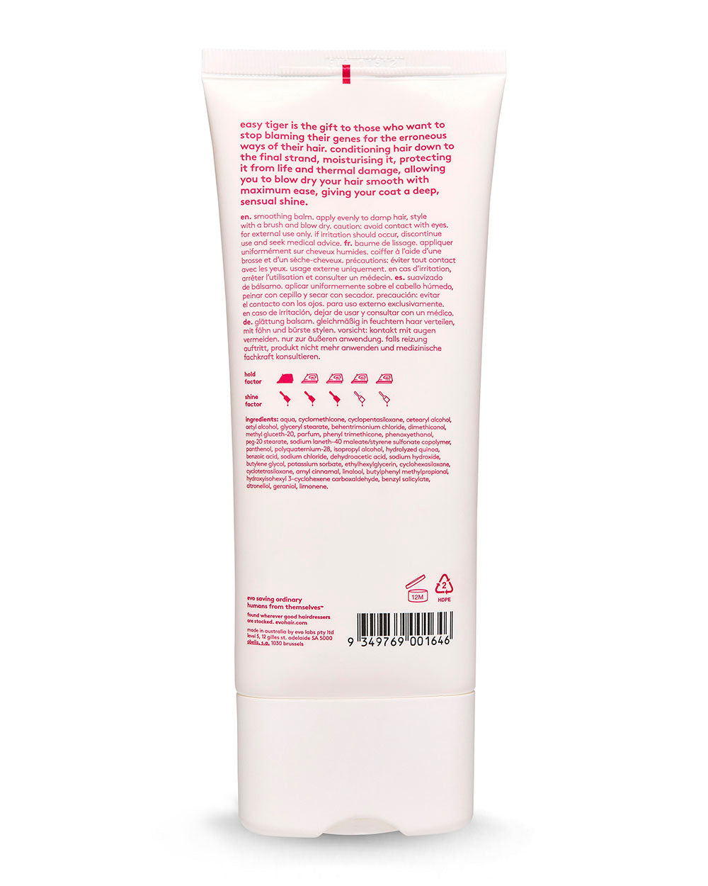 evo Easy Tiger Smoothing Balm 200ml - GF