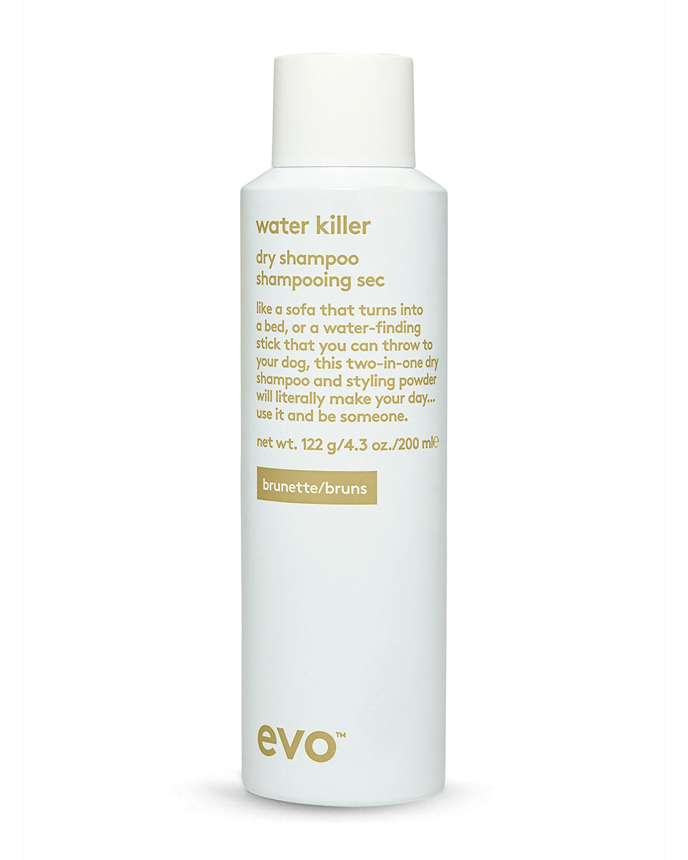 evo water killer dry shampoo brunette 200ml :