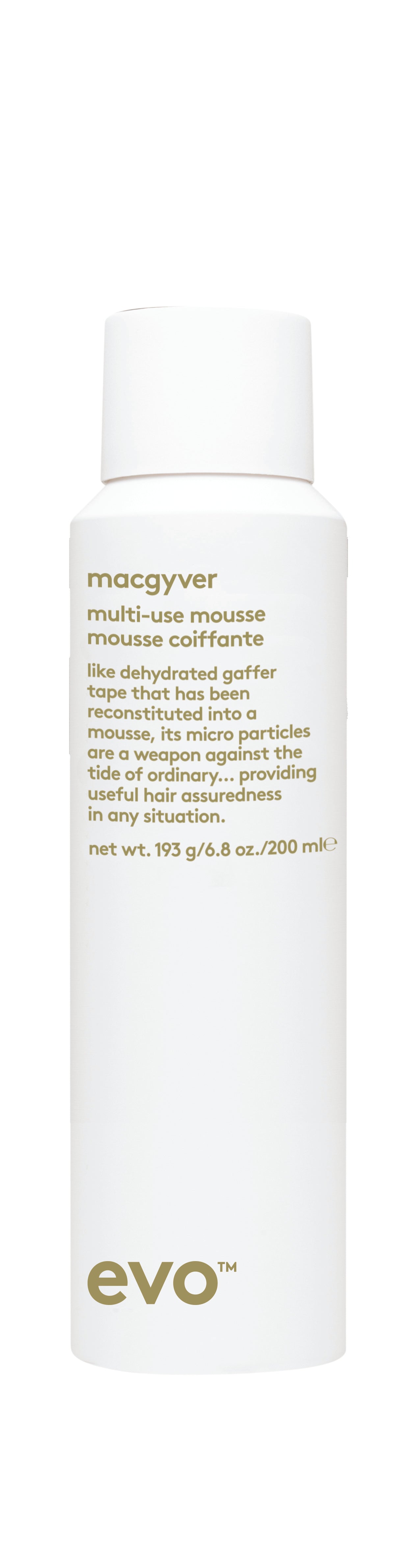 evo macgyver multi-use mousse 200ml: